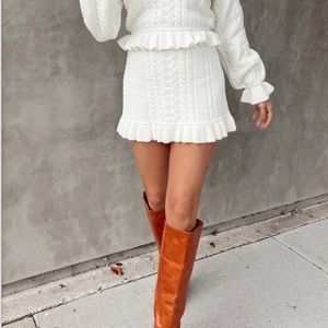 SHOW ME YOUR MUMU RIDLEY RUFFLE SKIRT (SKIRT ONLY)